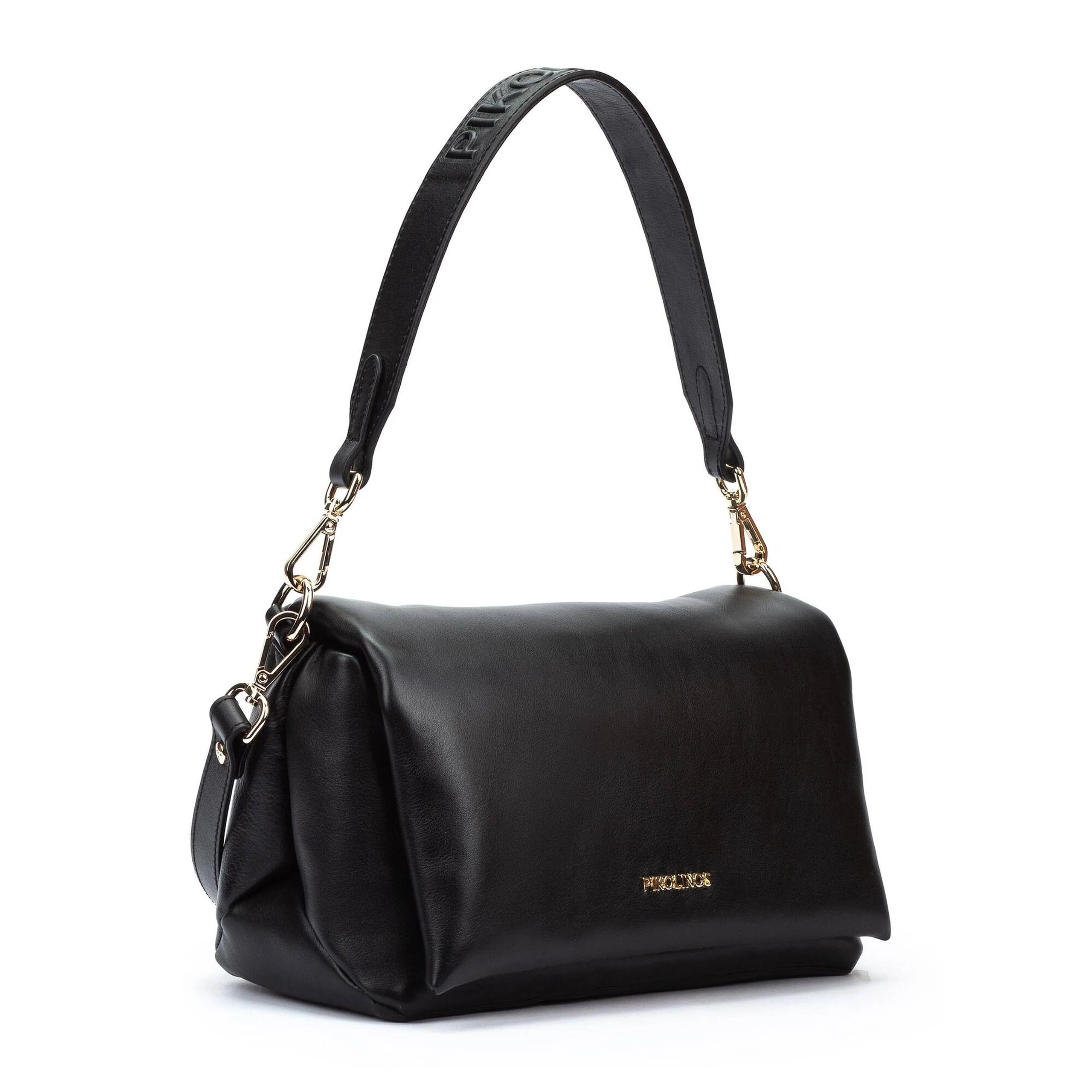 Pikolinos Pau Shoulder Bag with Magnetic Closure BLACK