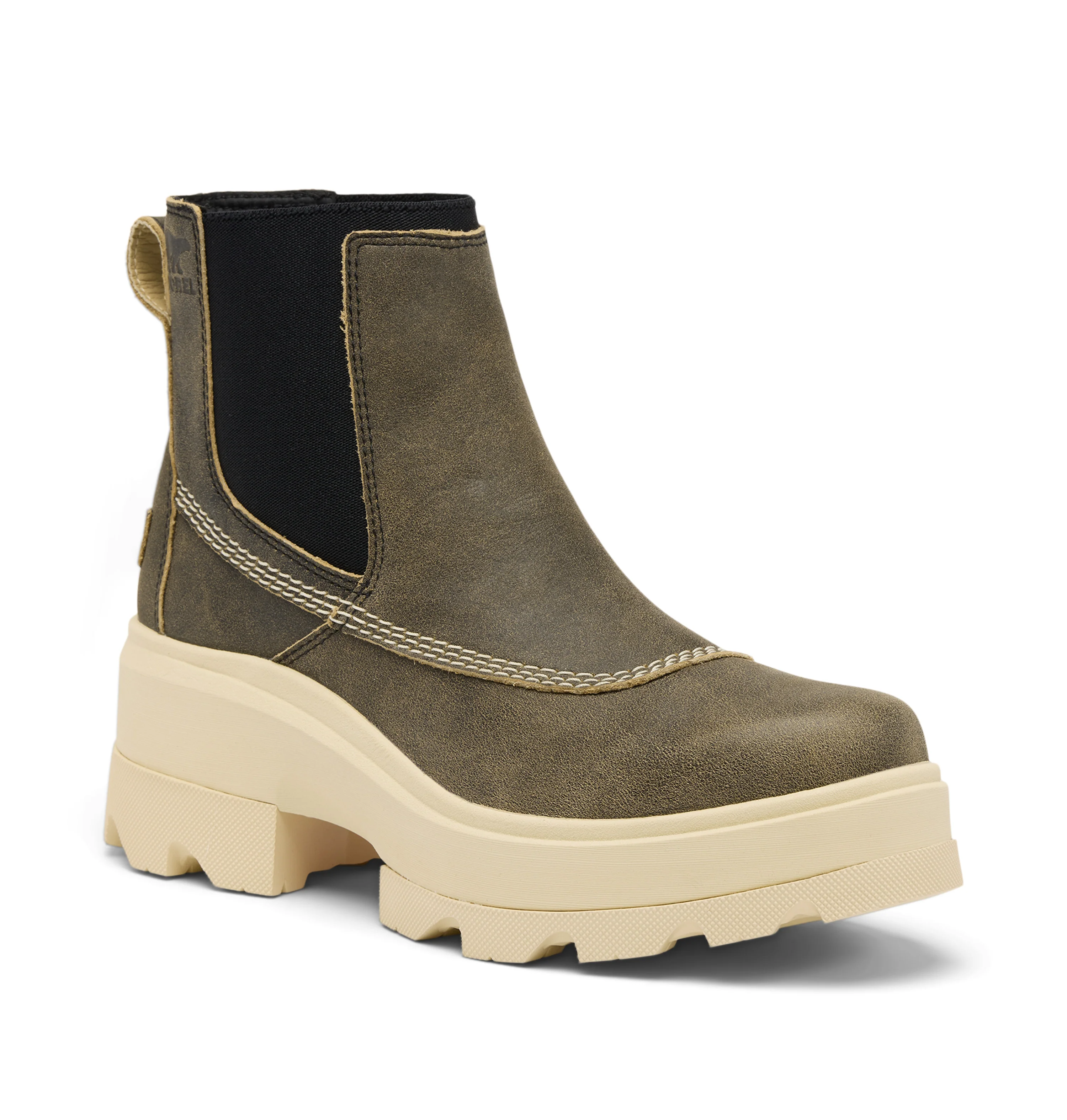 Sorel Joan Frwd Chelsea Boot Women's Canoe| Bleached Ceramic