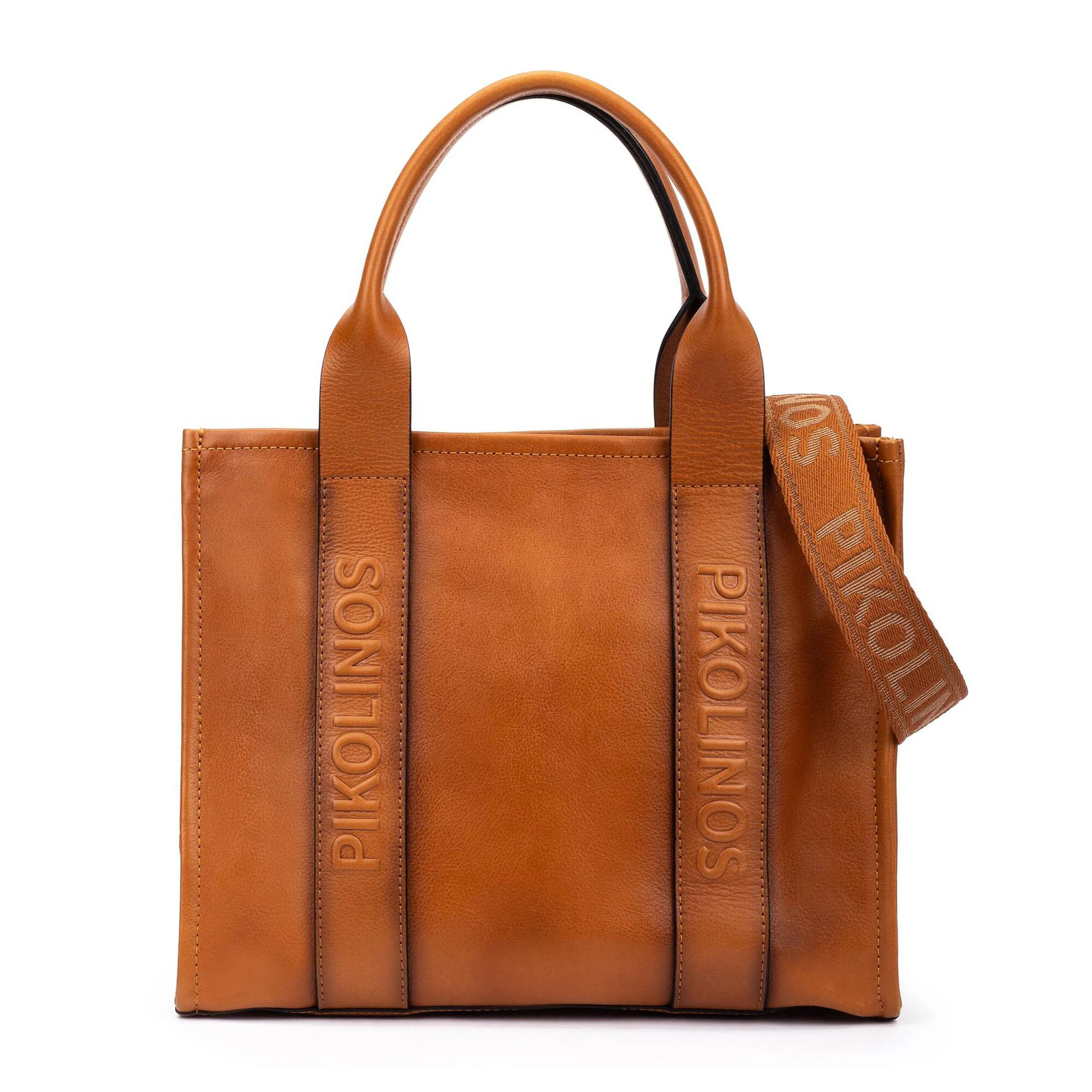 Pikolinos Alcudia Tote Bag BRANDY