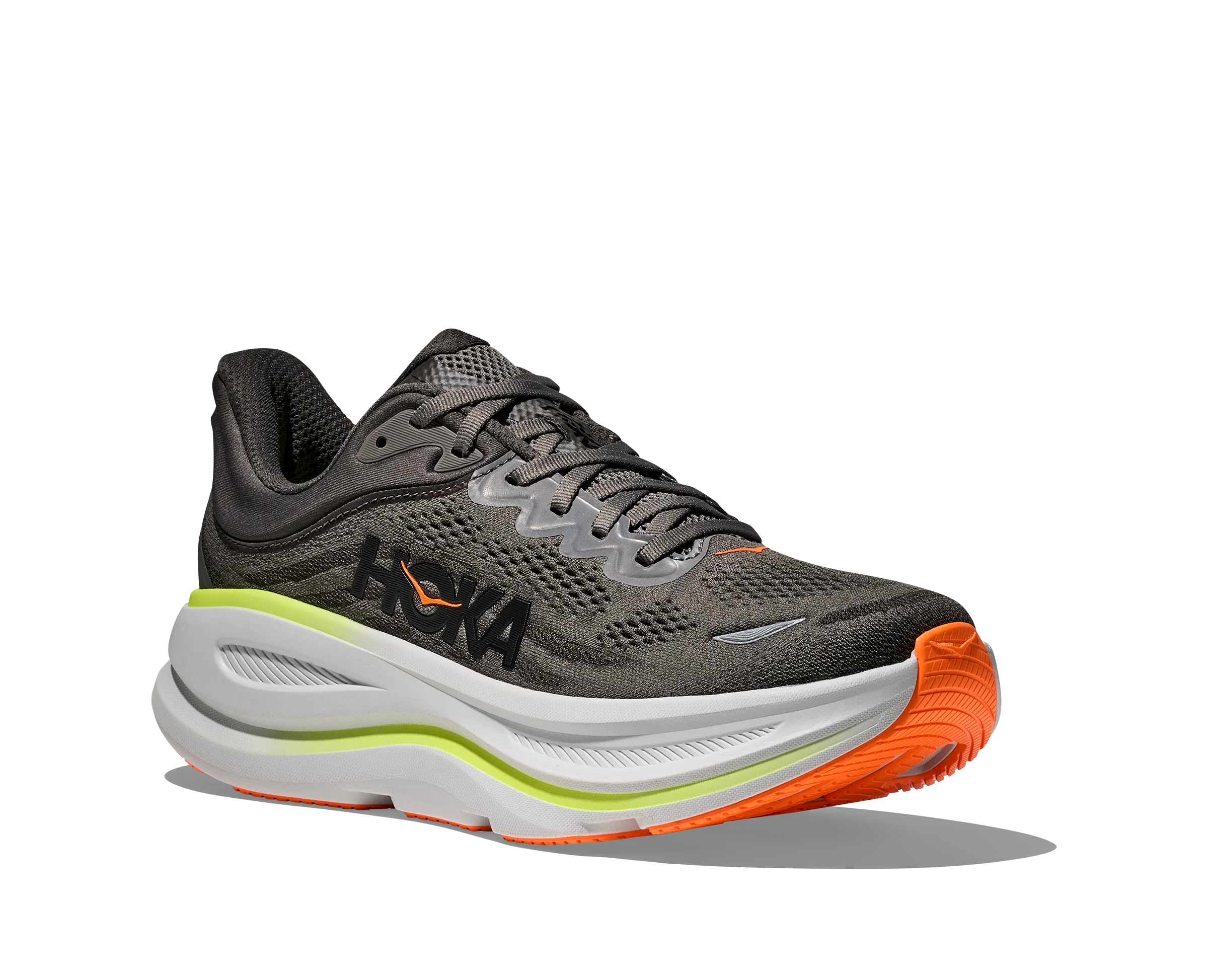 Hoka Bondi 9 Men's ASPHALT GREY / GRAVEL