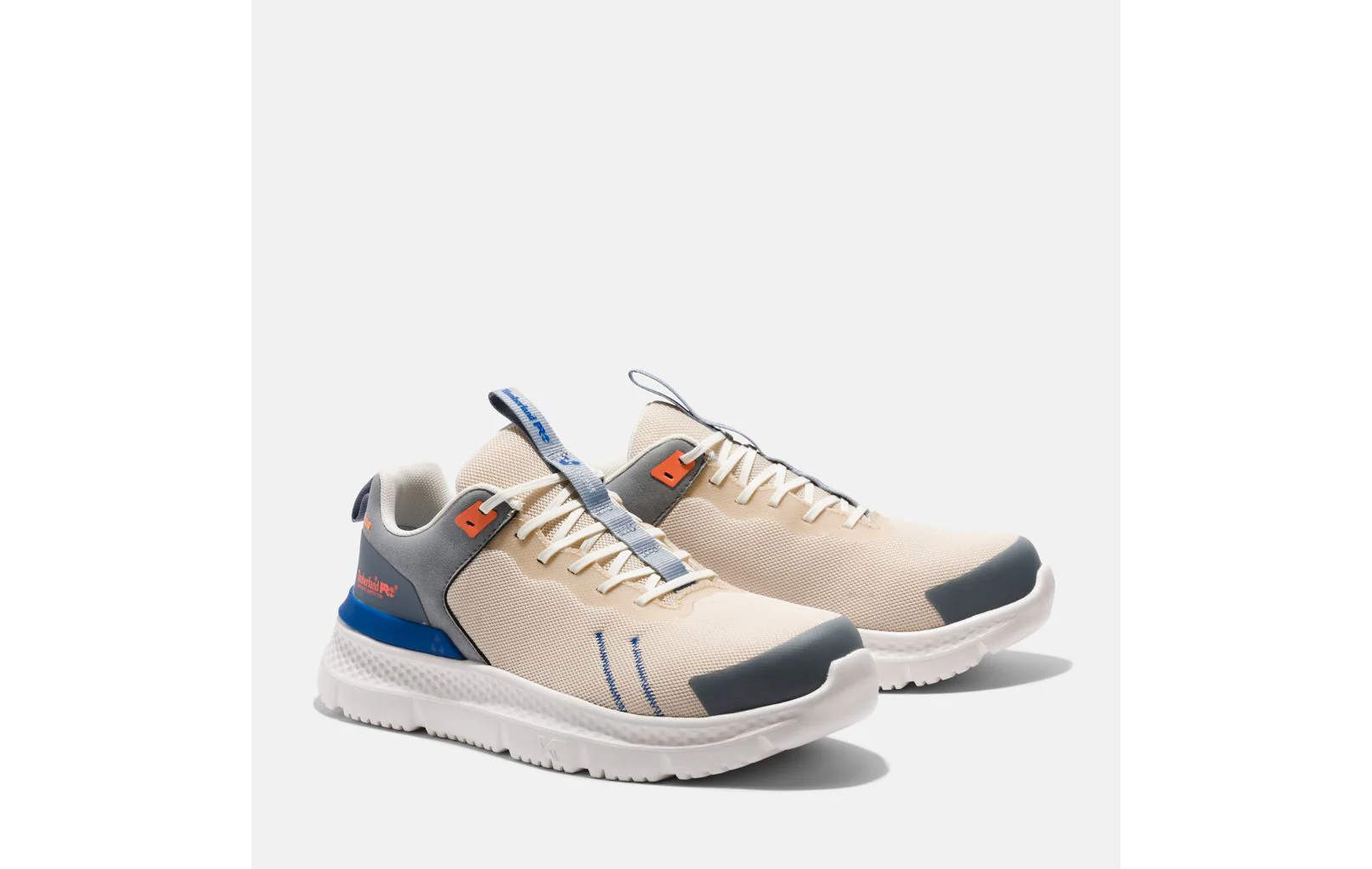 Timberland PRO Setra Comp-Toe Athletic Work Shoes Men's Tan Tan/Blue