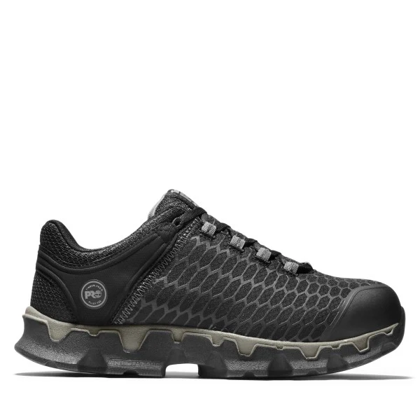 Timberland PRO Powertrain Sport SD Safety Toe Work Shoes Men's Black Black