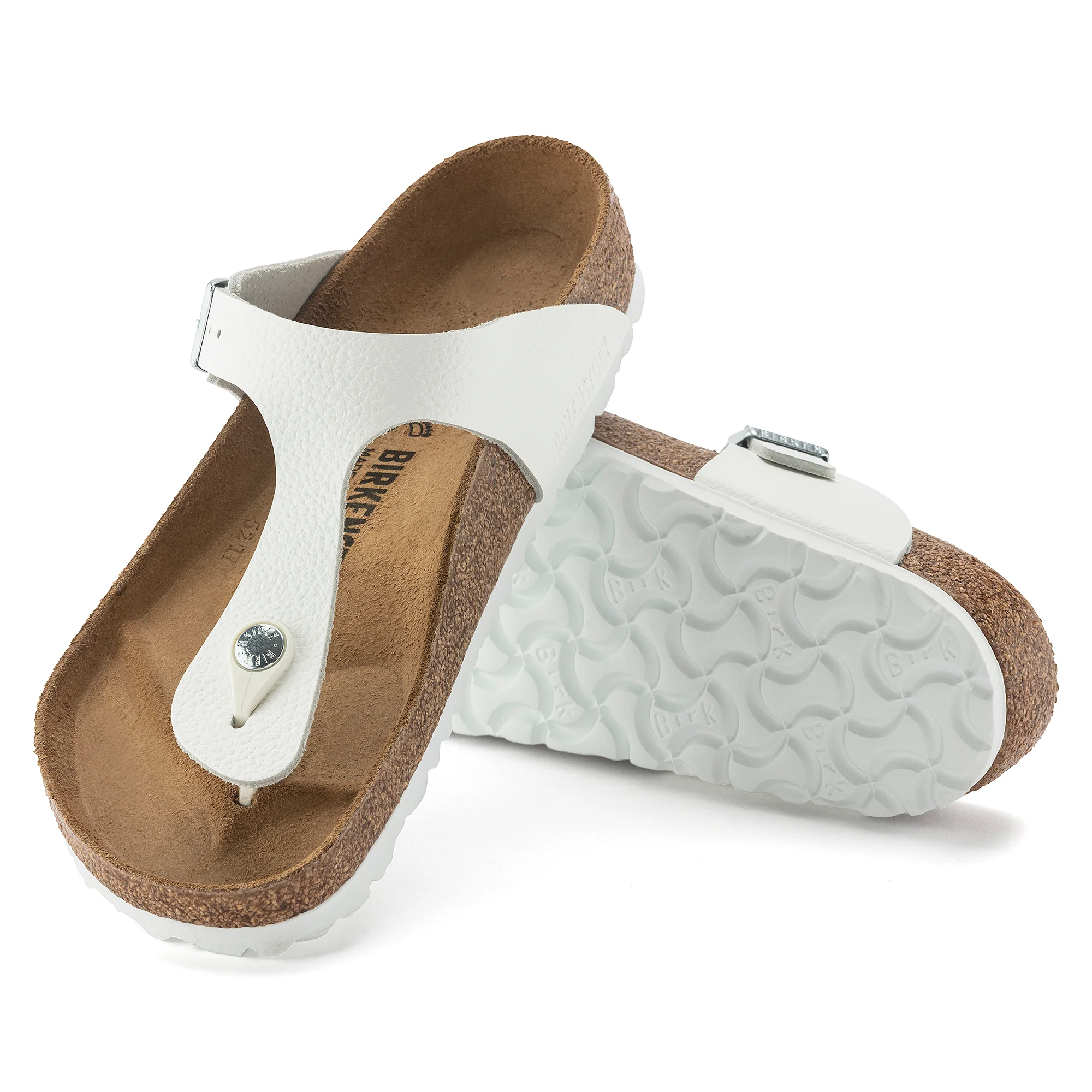 Birkenstock Gizeh Leather Women's White