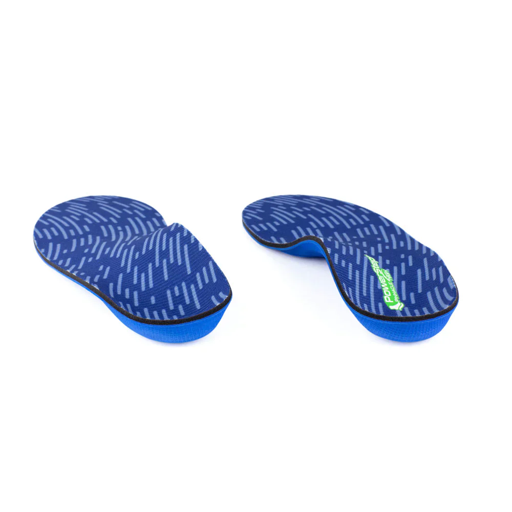 PowerStep Pinnacle High Insoles High Arch Pain Relief Orthotic, Supination Inserts GREEN