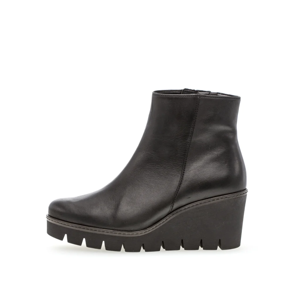 Gabor Wedge Boot Women's Schwarz
