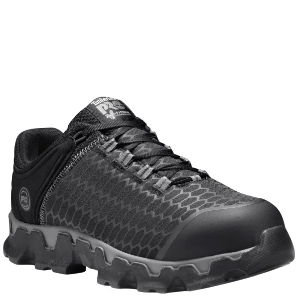 Timberland PRO Powertrain Sport ESD+ Alloy-Toe Work Shoes Men's Black