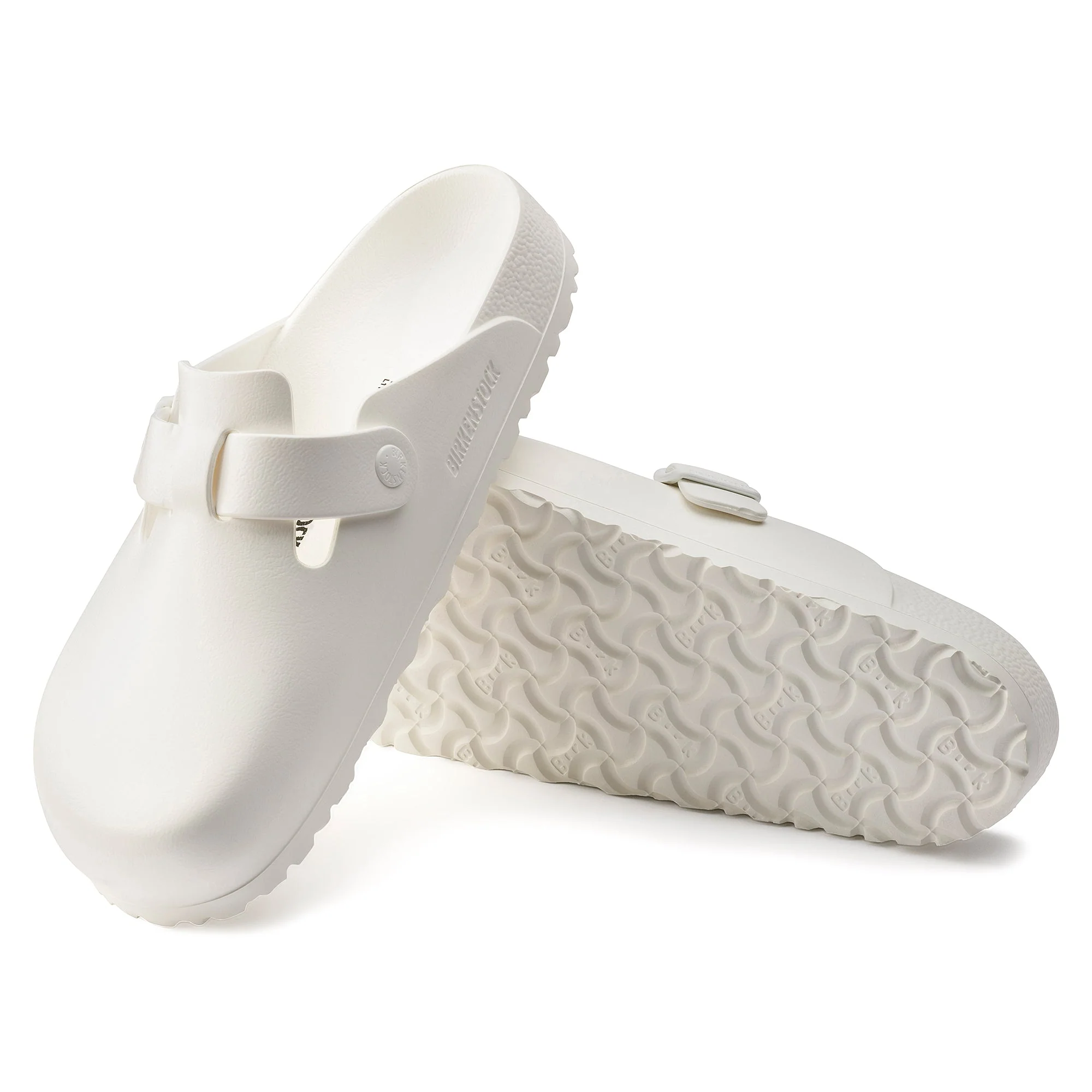 Birkenstock Boston Essentials EVA Waterproof Clogs White
