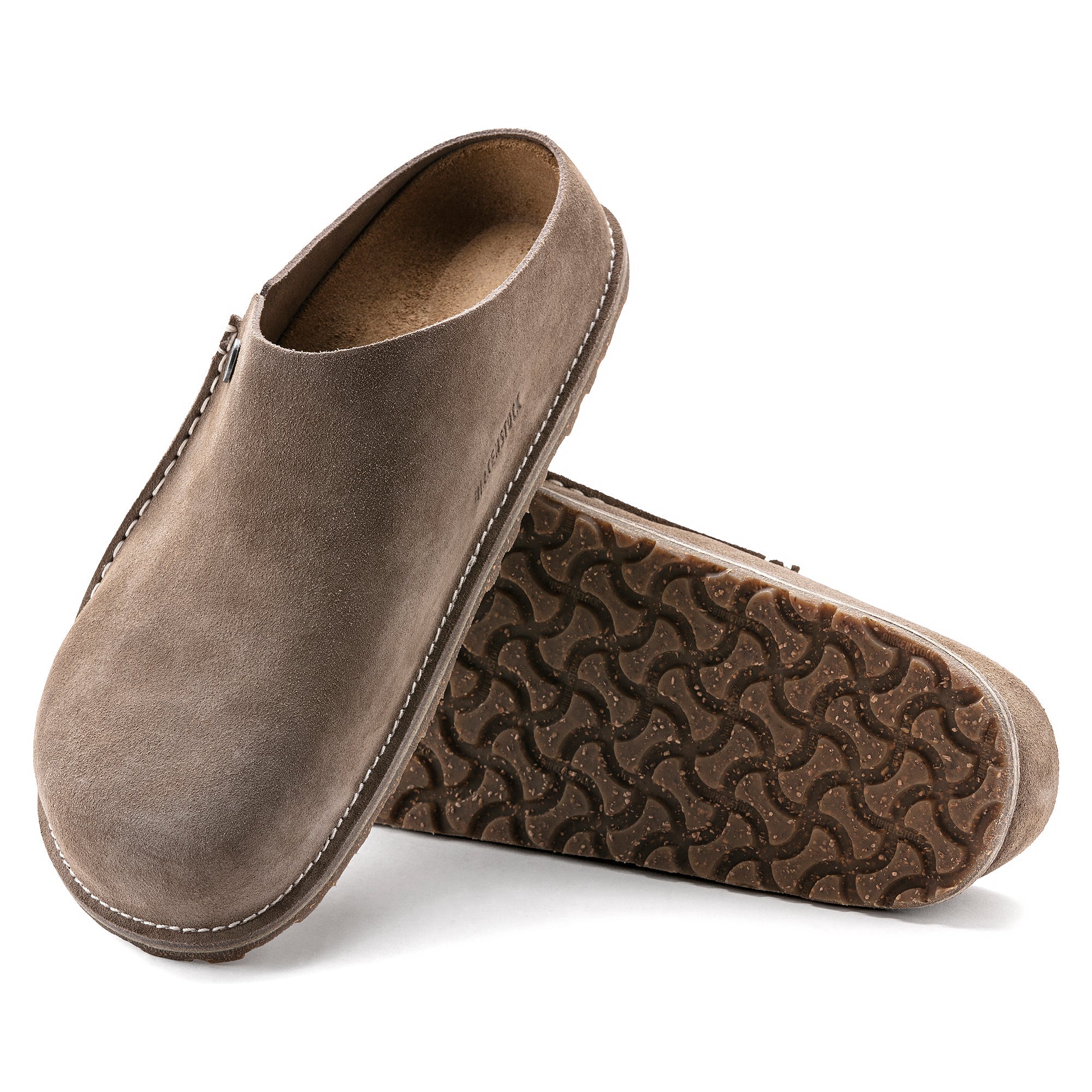 Birkenstock Zermatt Premium Suede Leather Clog Women's Eggshell