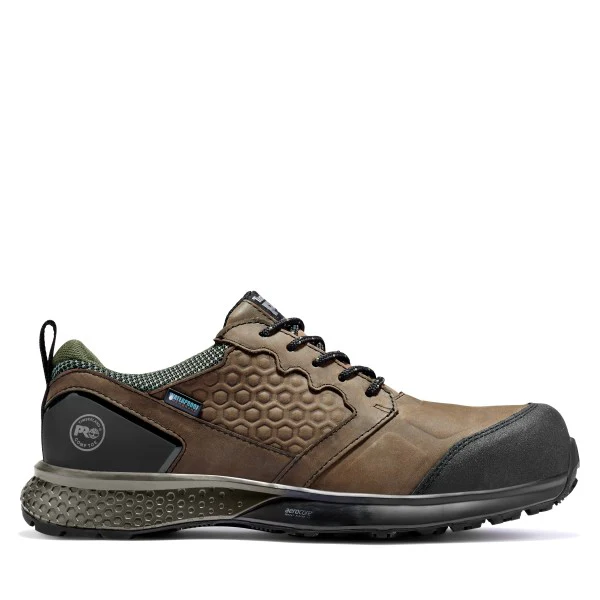 Timberland PRO Waterproof Reaxion Safety Toe Boots Men's Brown