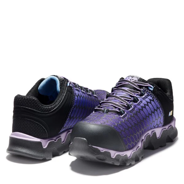 Timberland PRO Powertrain Sport ESD Safety Toe Work Shoes Women's Purple