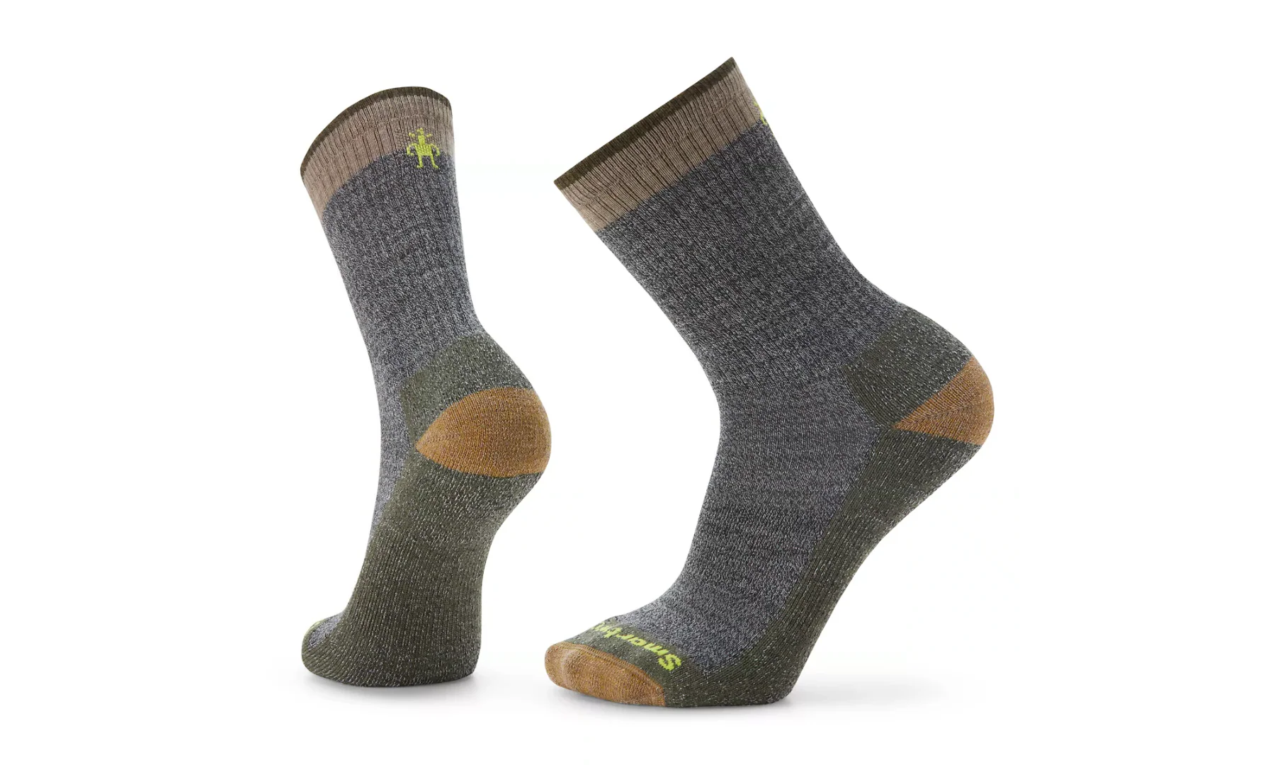 Smartwool Everyday Rollinsville Light Cushion Crew Socks FOSSIL