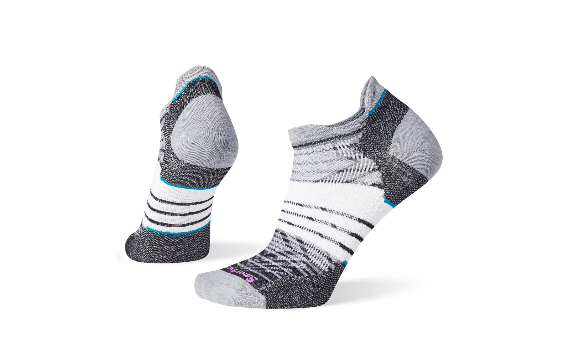 Smartwool Run Zero Cushion Stripe Low Ankle Socks BLACK 1 4584-smartwool-run-zero-cushion-stripe-low-ankle-socks-black-1.webp