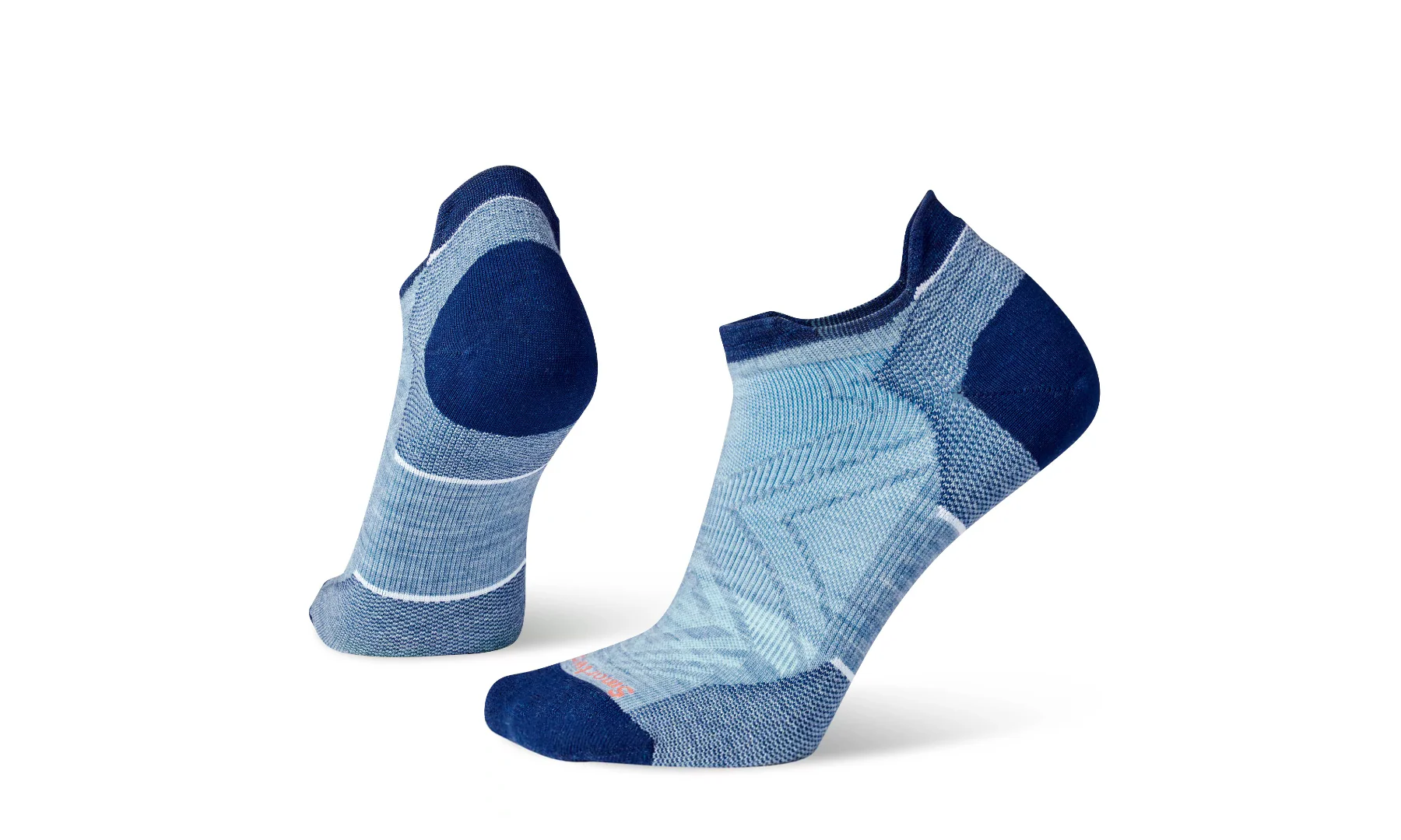 Smartwool Run Zero Cushion Low Ankle Socks BLACK GRAY