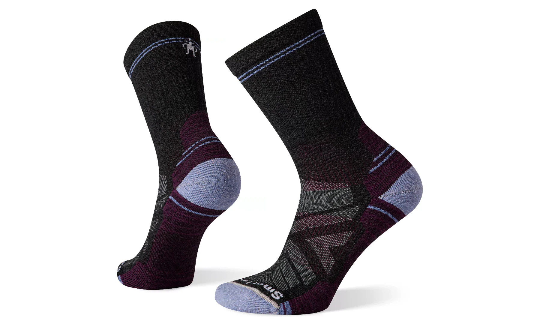 Smartwool Hike Light Cushion Crew Socks CHARCOAL