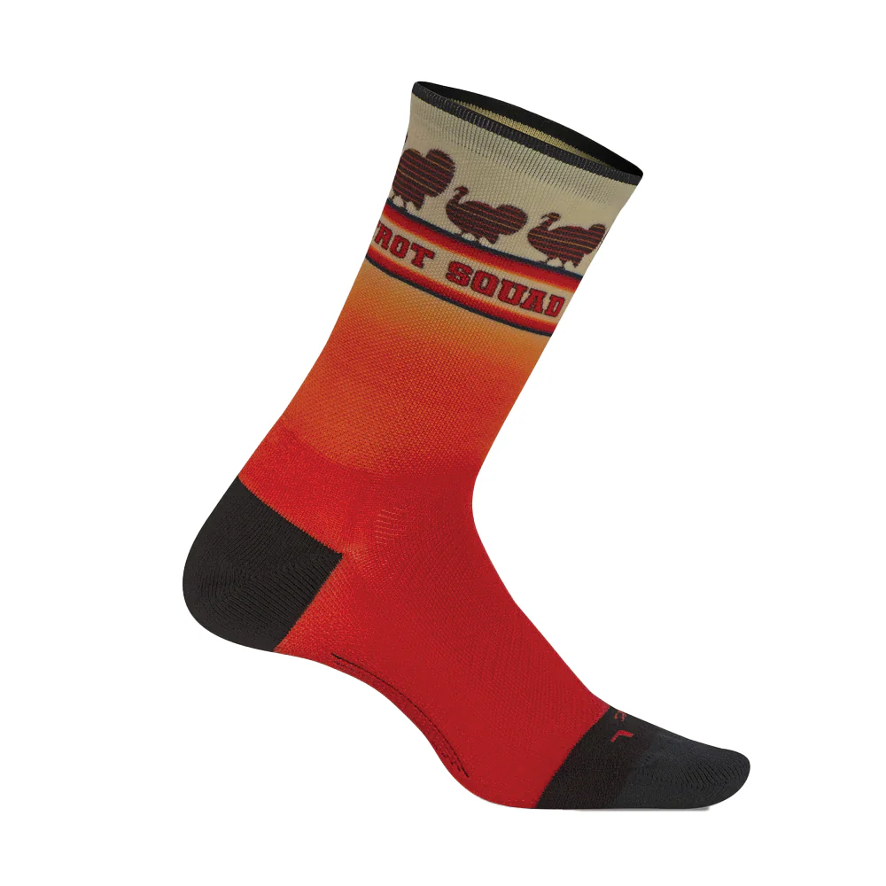 Feetures Elite Light Cushion Mini Crew Limited Edition Turkey Trot TROT SQUAD
