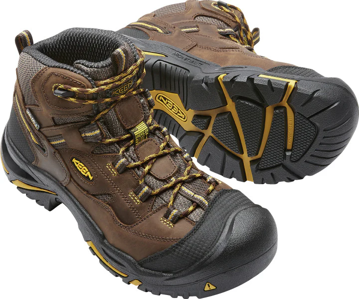 Keen Utility Braddock Waterproof Mid (Steel Toe) Men's CASCADE