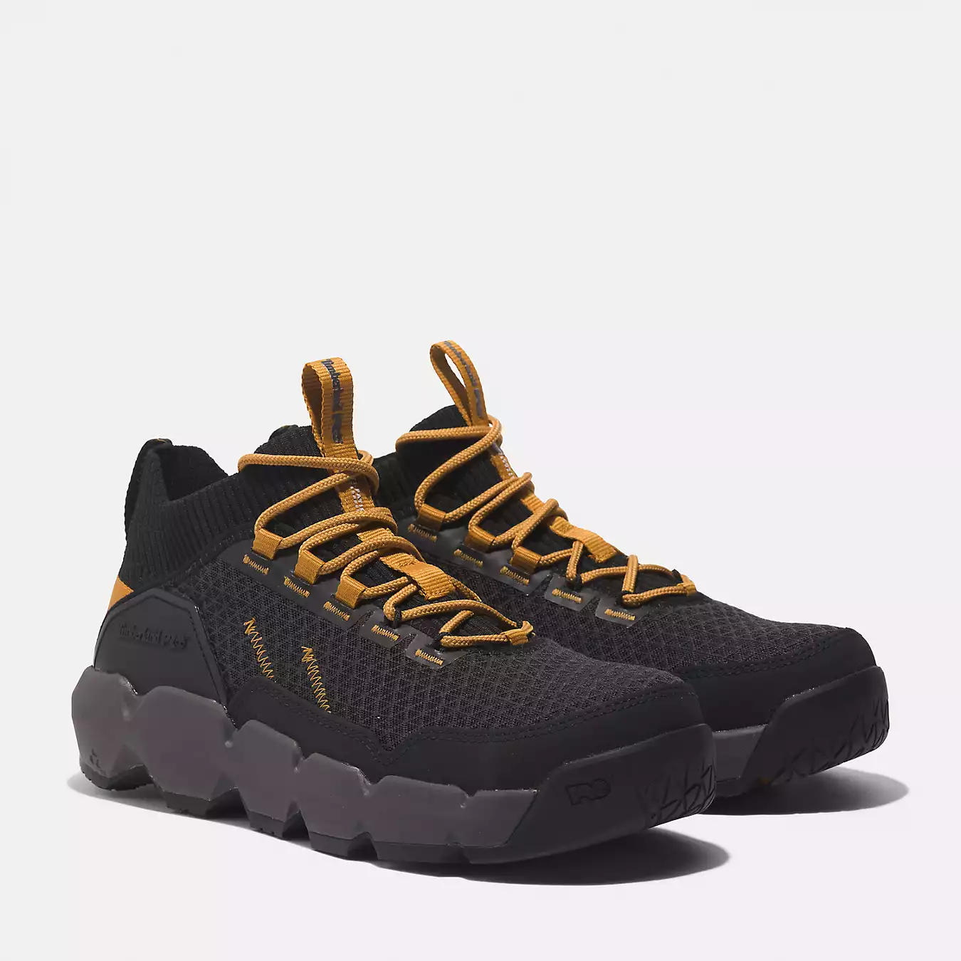 Timberland Morphix Composite Toe Work Sneaker Men's Black: Black Wheat