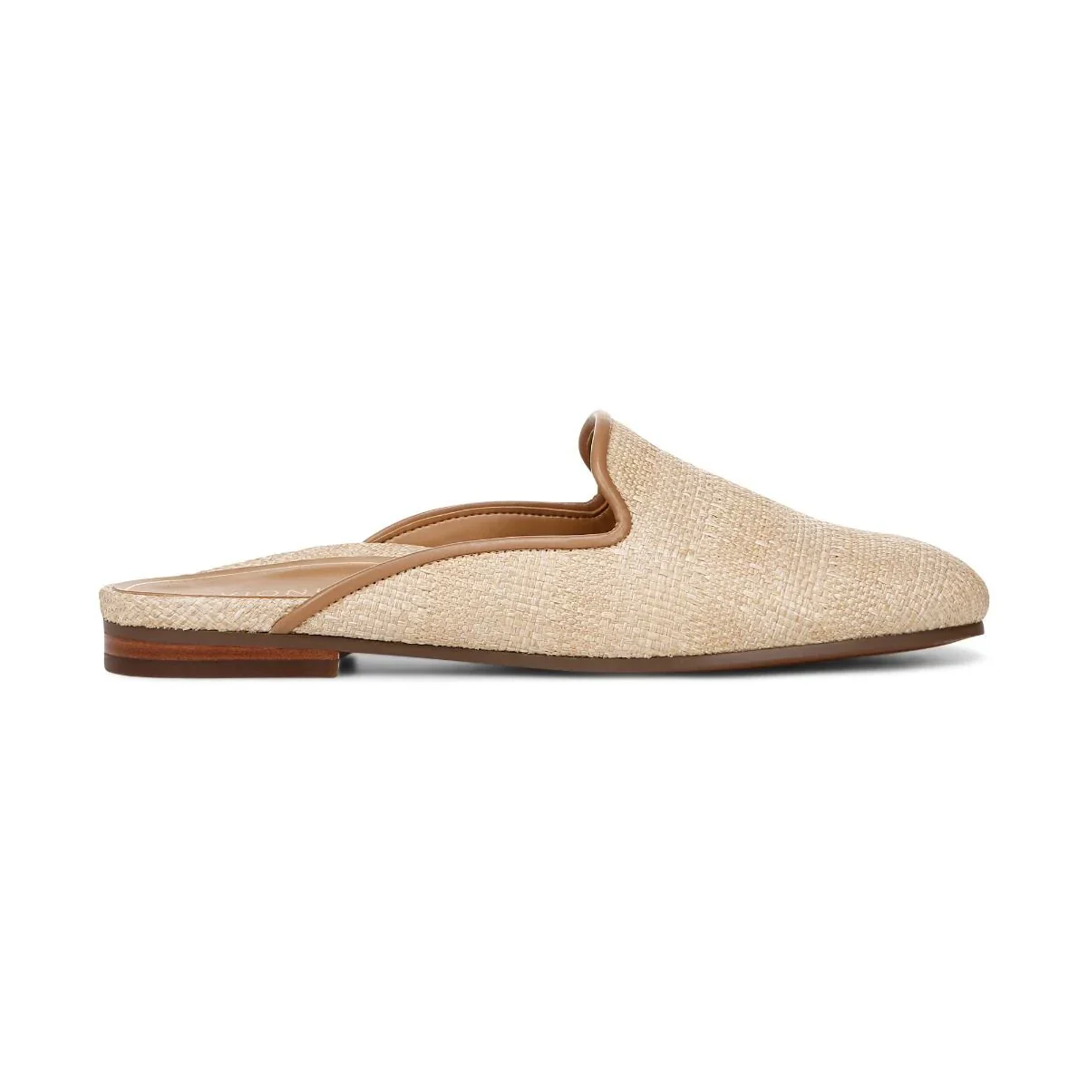 Vionic Willa Flat Mule Women's NATURAL RAFFIA