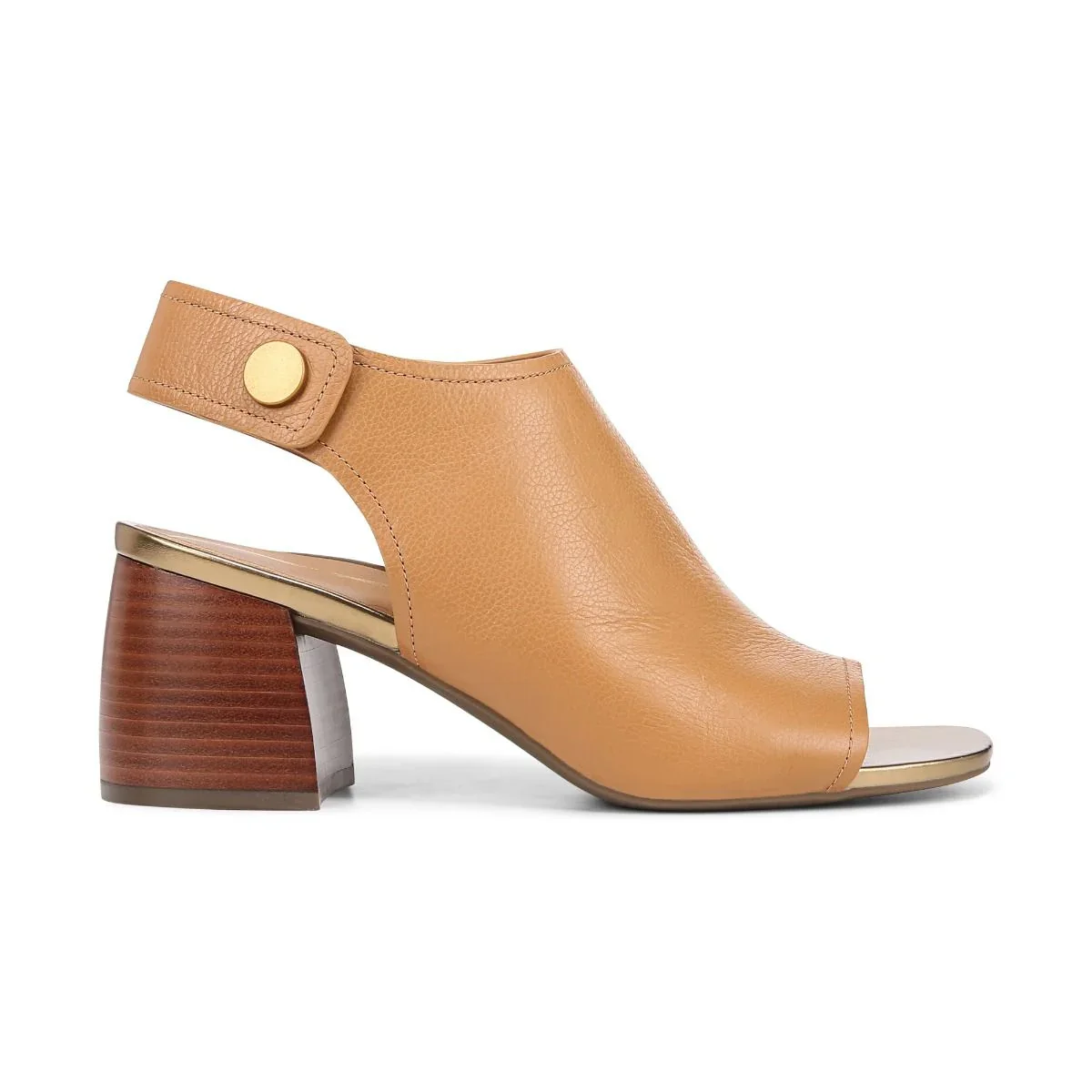 Vionic Valencia Heeled Sandal Women's CAMEL LEATHER
