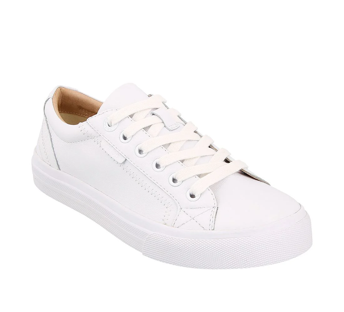 Taos Plim Soul Lux Women's WHITE LEATHER