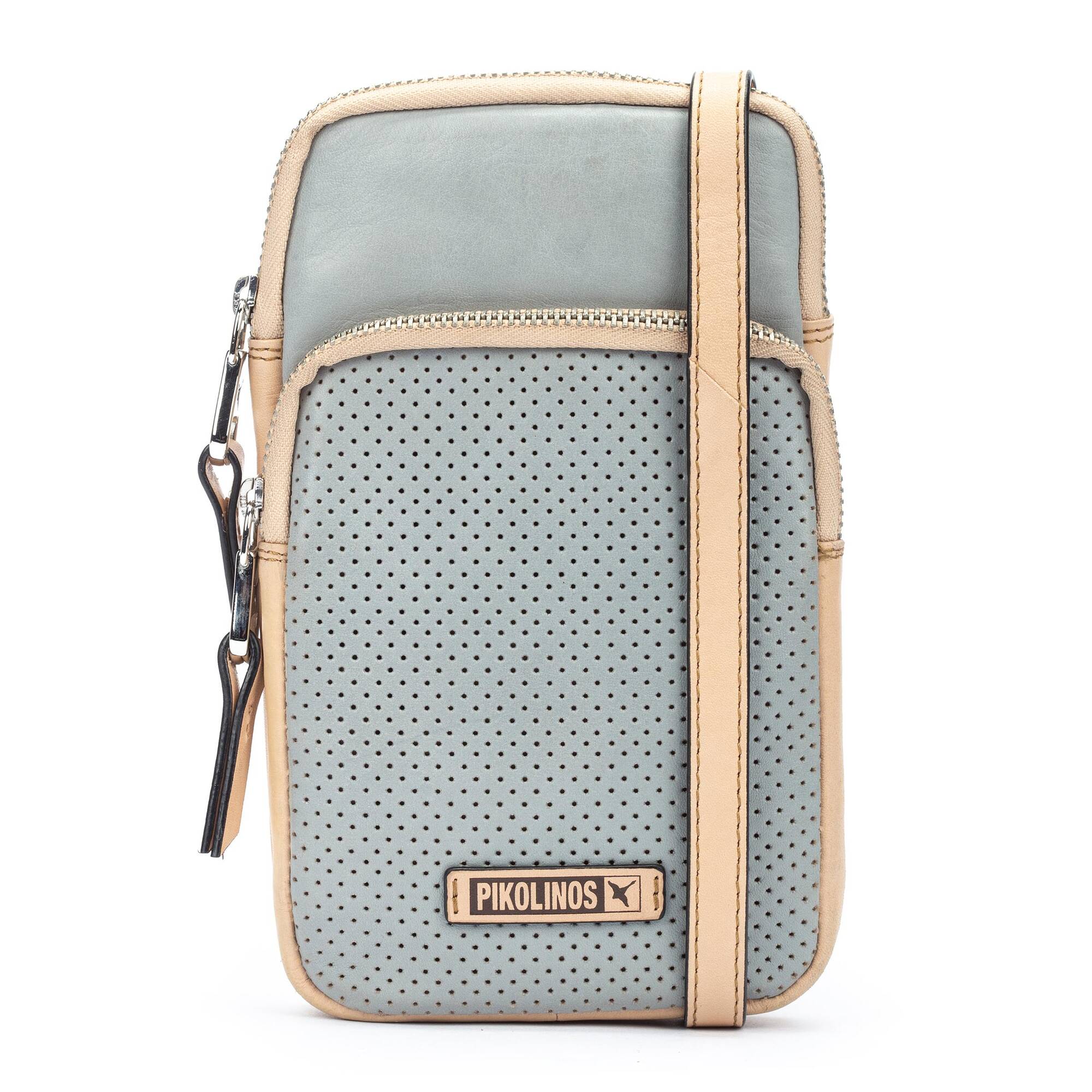Pikolinos Salinas Leather Phone Pouch MARFIL