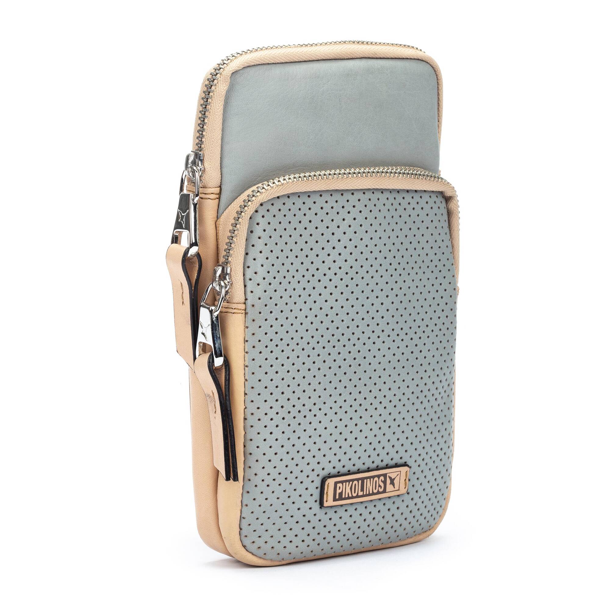 Pikolinos Salinas Leather Phone Pouch MARFIL
