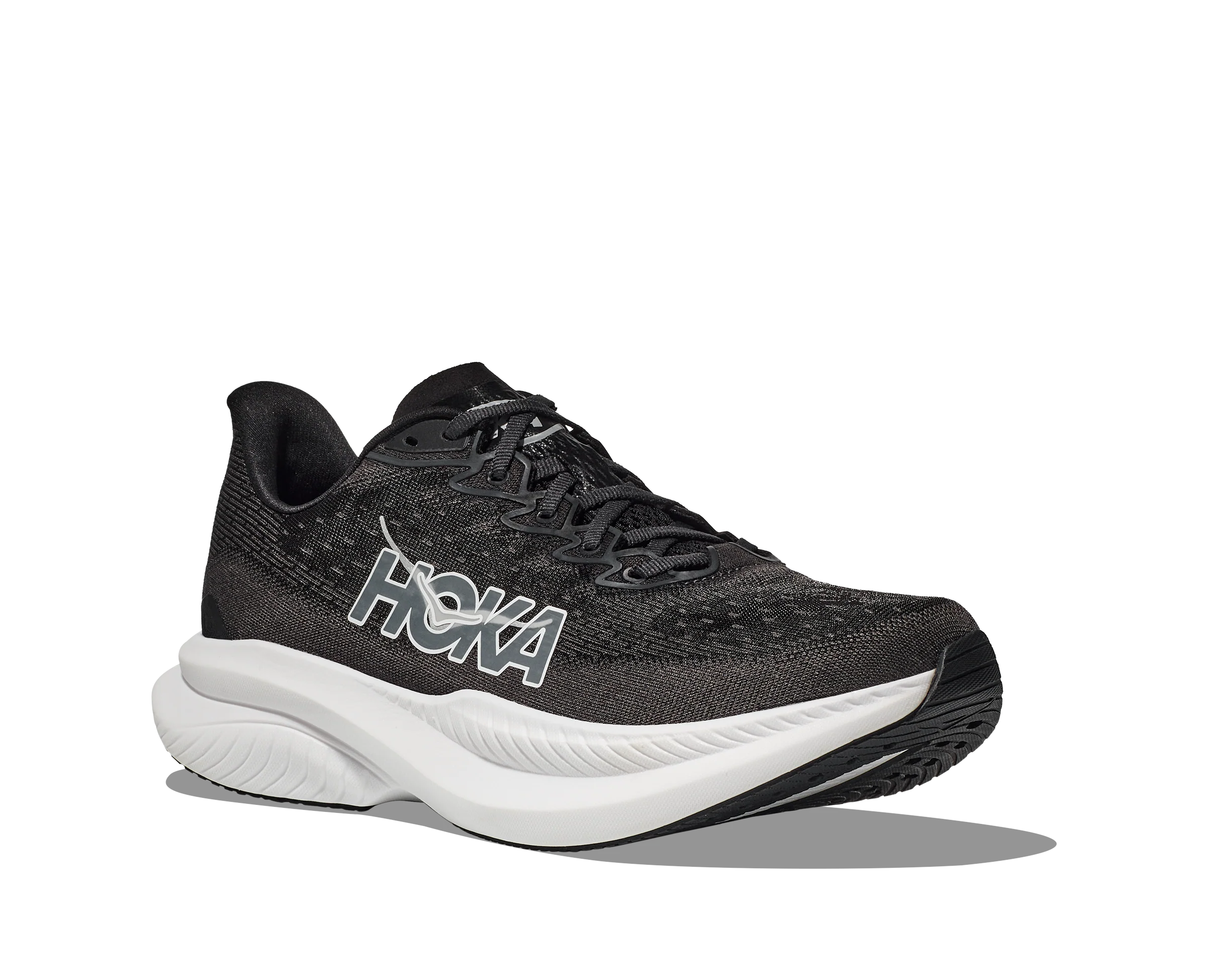 Hoka Mach 6 Women's BLACK/WHITE