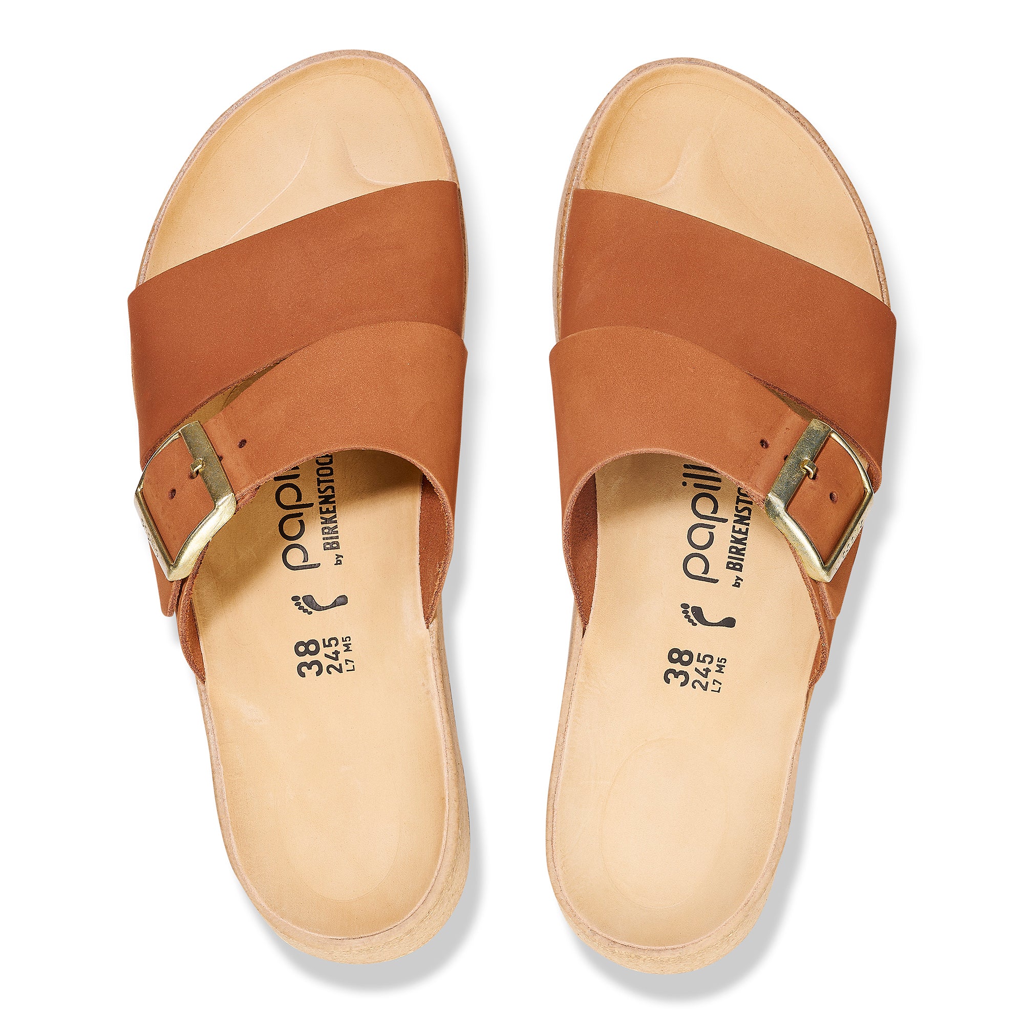 Birkenstock Papillio Almina Nubuck Leather Women's Sandcastle