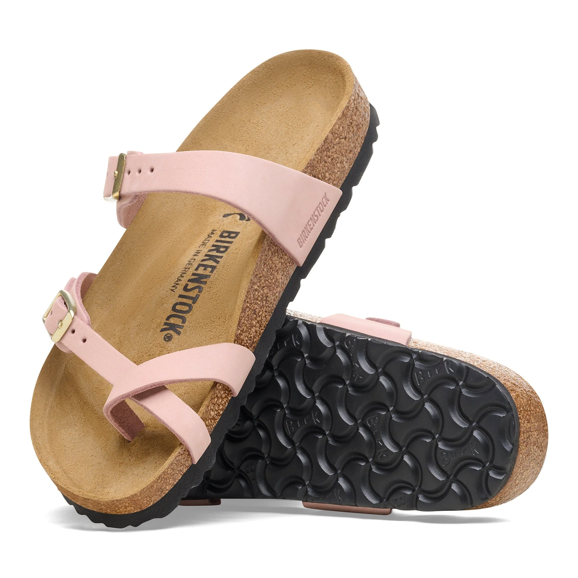 Birkenstock Mayari Nubuck Leather Women's Faded Lime