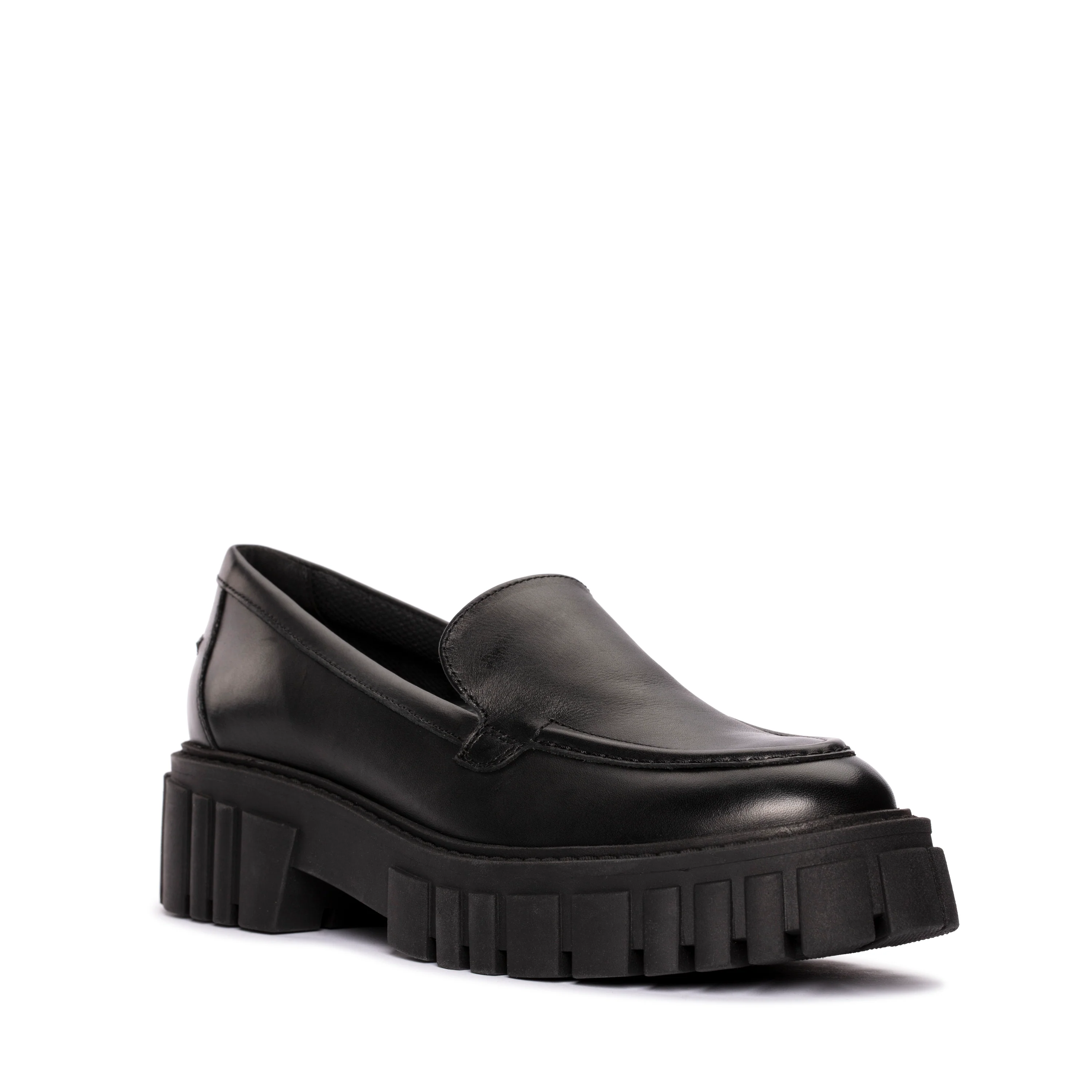 Clarks Page Loafer Women's BLACK LEATHER