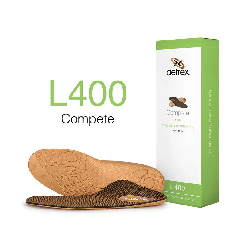 Aetrex Compete Orthotics Insoles Men's 