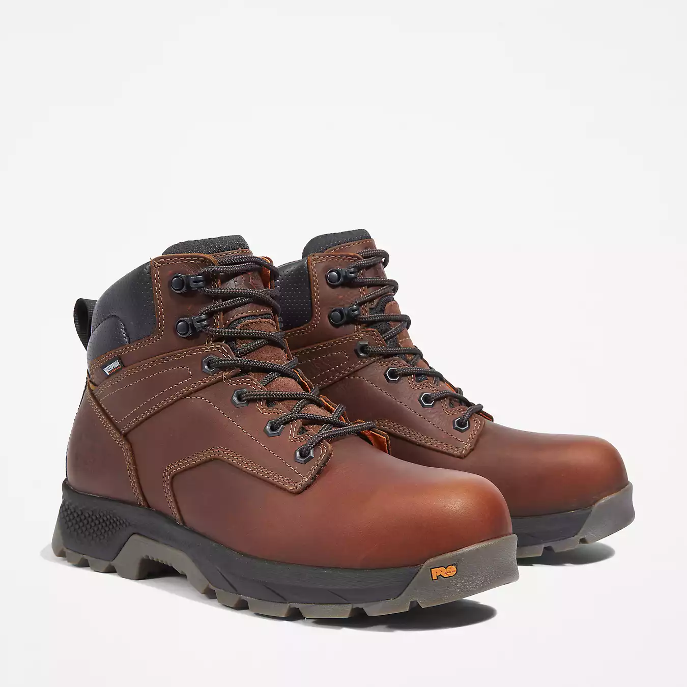 Timberland Pro Titan EV 6" Waterproof Comp-Toe Work Boot Men's BROWN