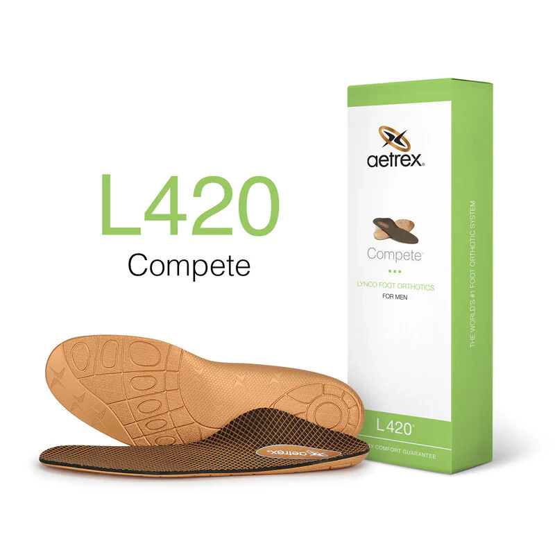 Aetrex Compete Posted Orthotics Men's 
