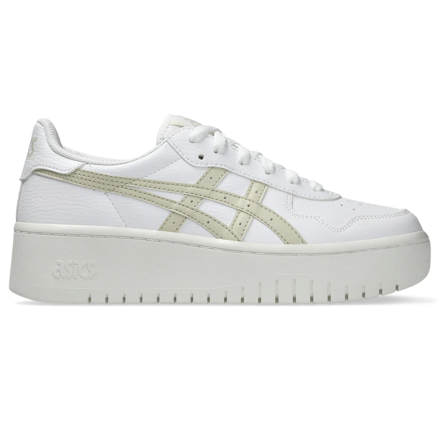 Asics Japan S PF Women's Sportstyle Shoes WHITE/LIGHT DUST
