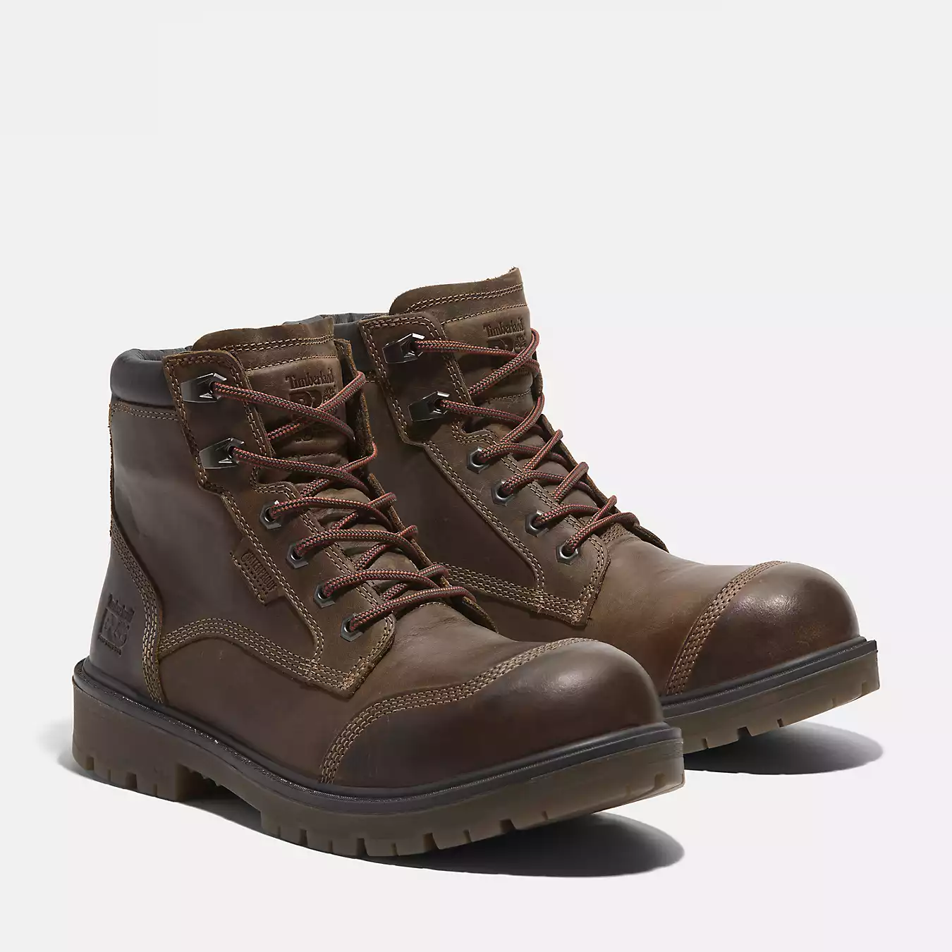 Timberland Pro Whitman 6" Composite Toe Work Boot Men's DARK BROWN