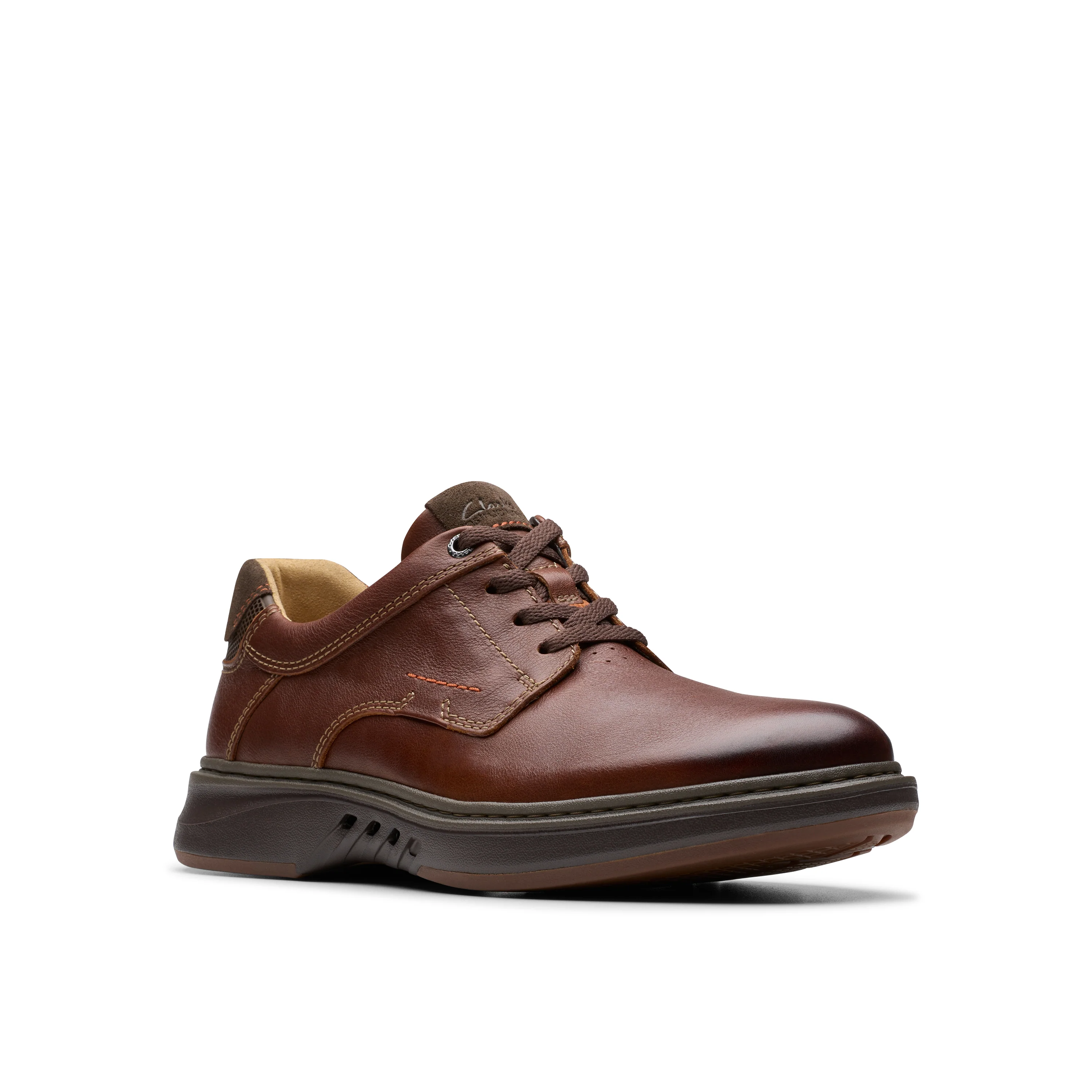 Clarks Un Briley Pace Men's Tan Leather