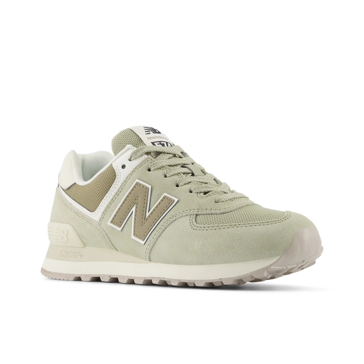 New Balance 574 Women's (WL574DP2) OLIVINE/DARK STONEWARE