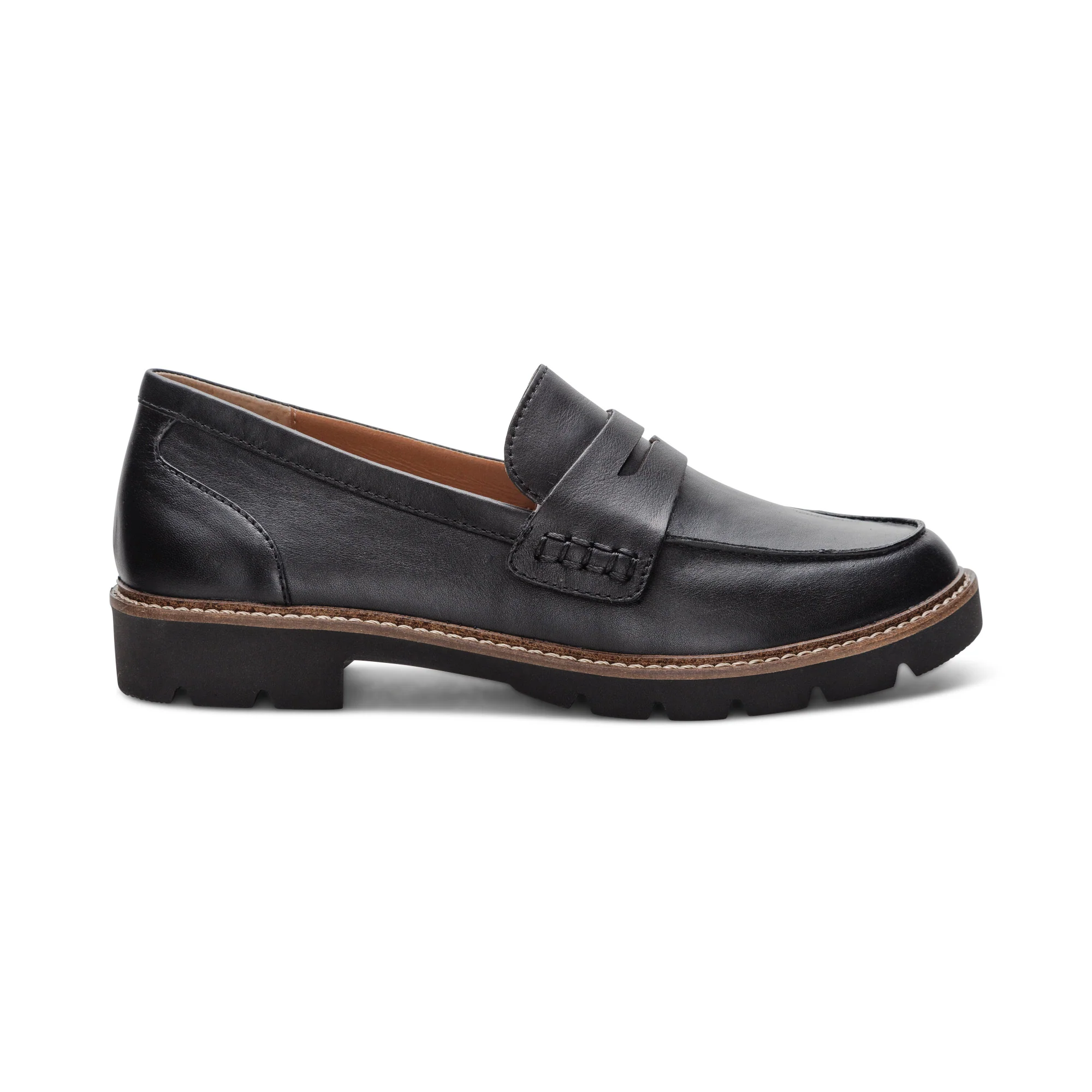 Aetrex Collette Arch Support Loafer Women's BLACK