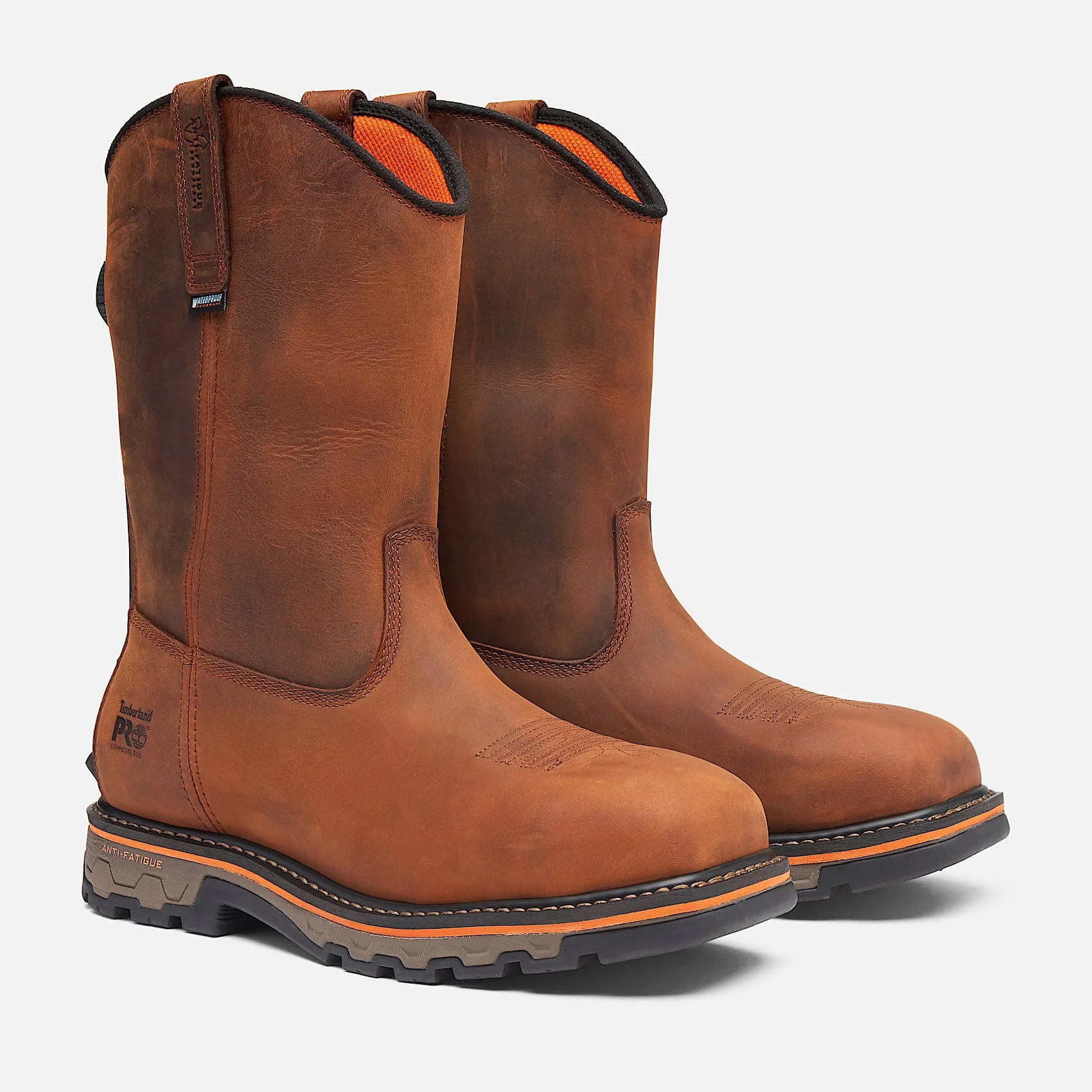 Timberland Pro Boa True Grit Pull-On Work Boot Men's BROWN