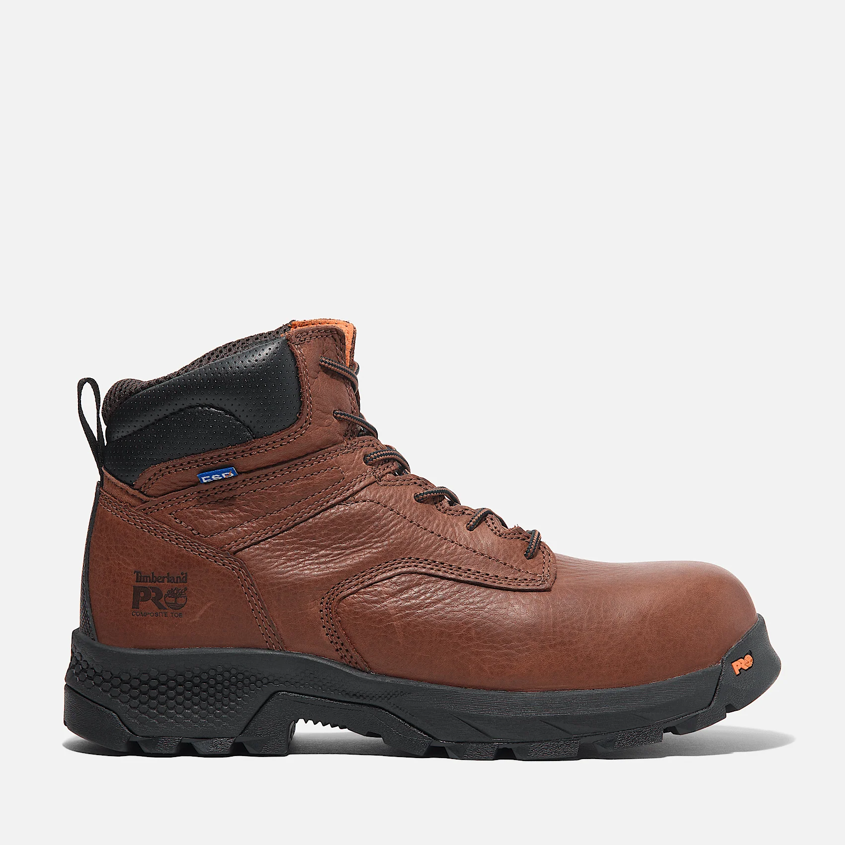 Timberland Pro Titan EV 6" Composite Toe Work Boot Men's Brown
