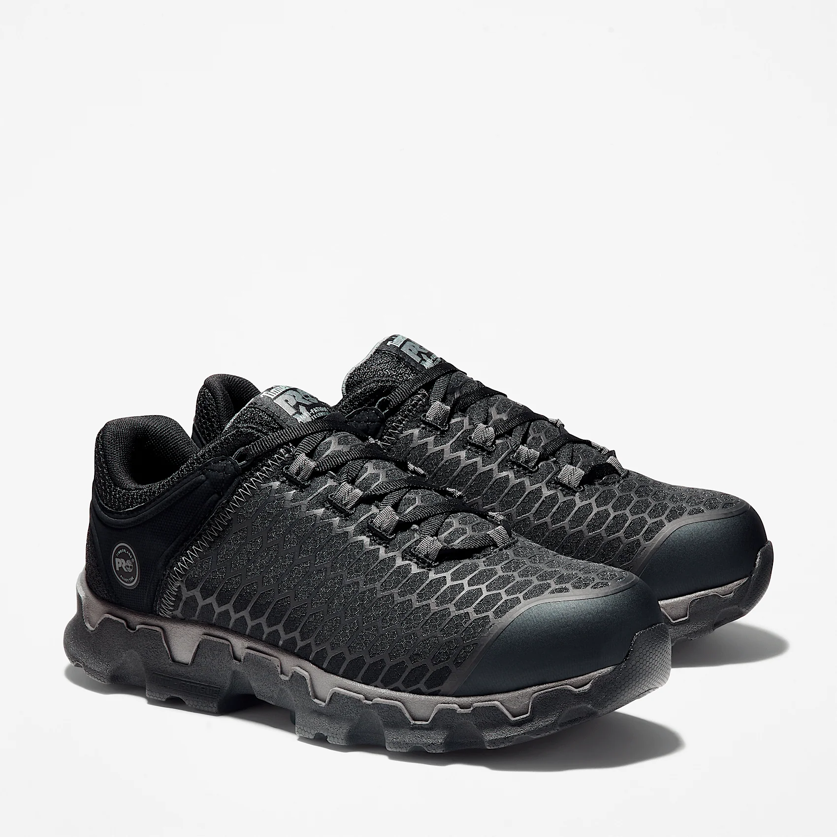 Timberland Pro Powertrain Sport Alloy Toe Work Sneaker Men's BLACK