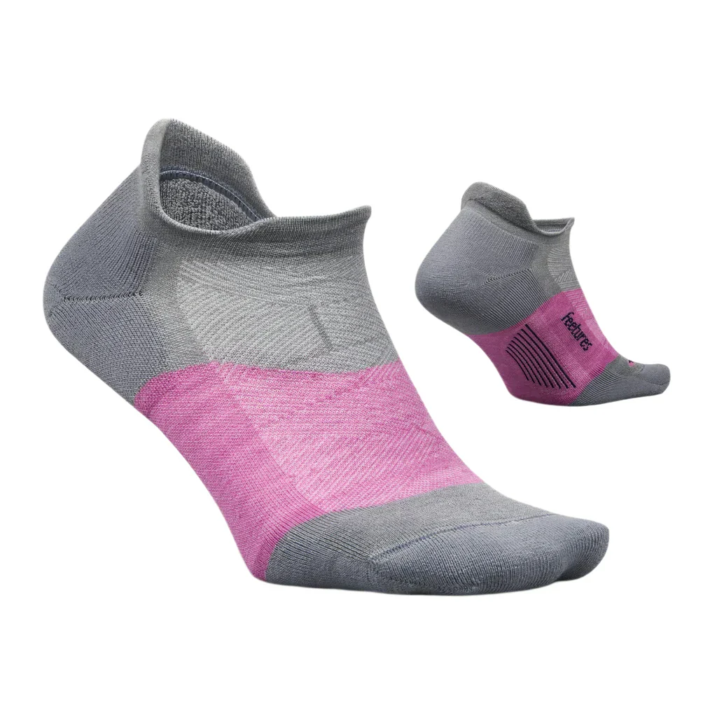 Feetures Merino 10 Max Cushion No Show Tab DARK SAPPHIRE