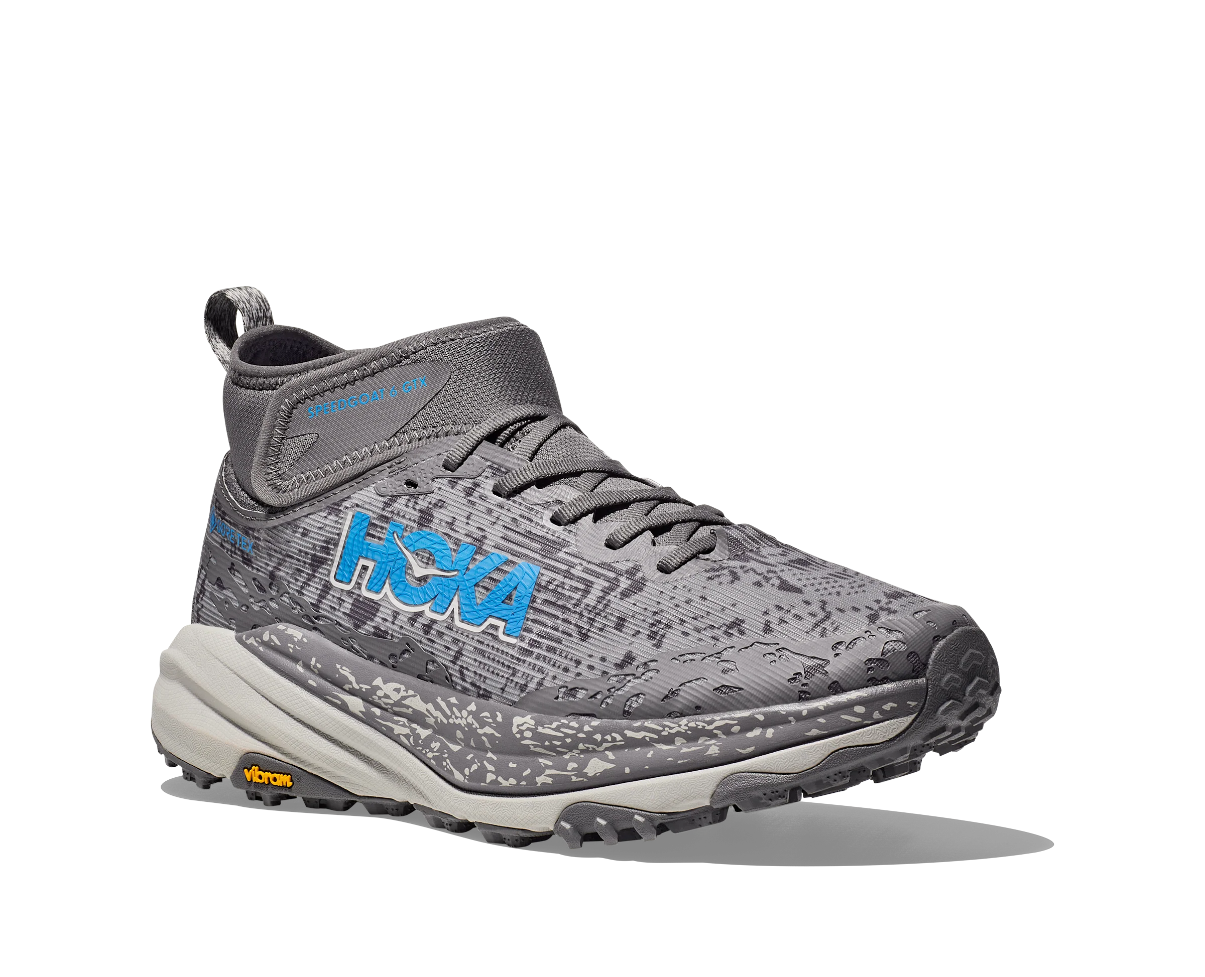 Hoka Speedgoat 6 Mid GTX Men's SATELLITE GREY / STARDUST
